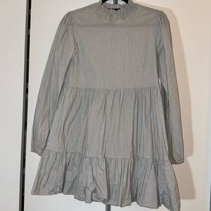 Zara Gray Mini Dress - Size Small